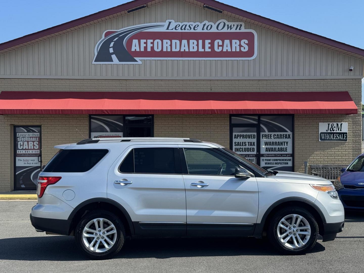 2013 Silver Ford Explorer (1FM5K7D86DG) with an V6, 3.5 Liter engine, Auto, 6-Spd w/SelShft transmission, located at 8008 Warden Rd, Sherwood, AR, 72120, (501) 801-6100, 34.830078, -92.186684 - Photo#0