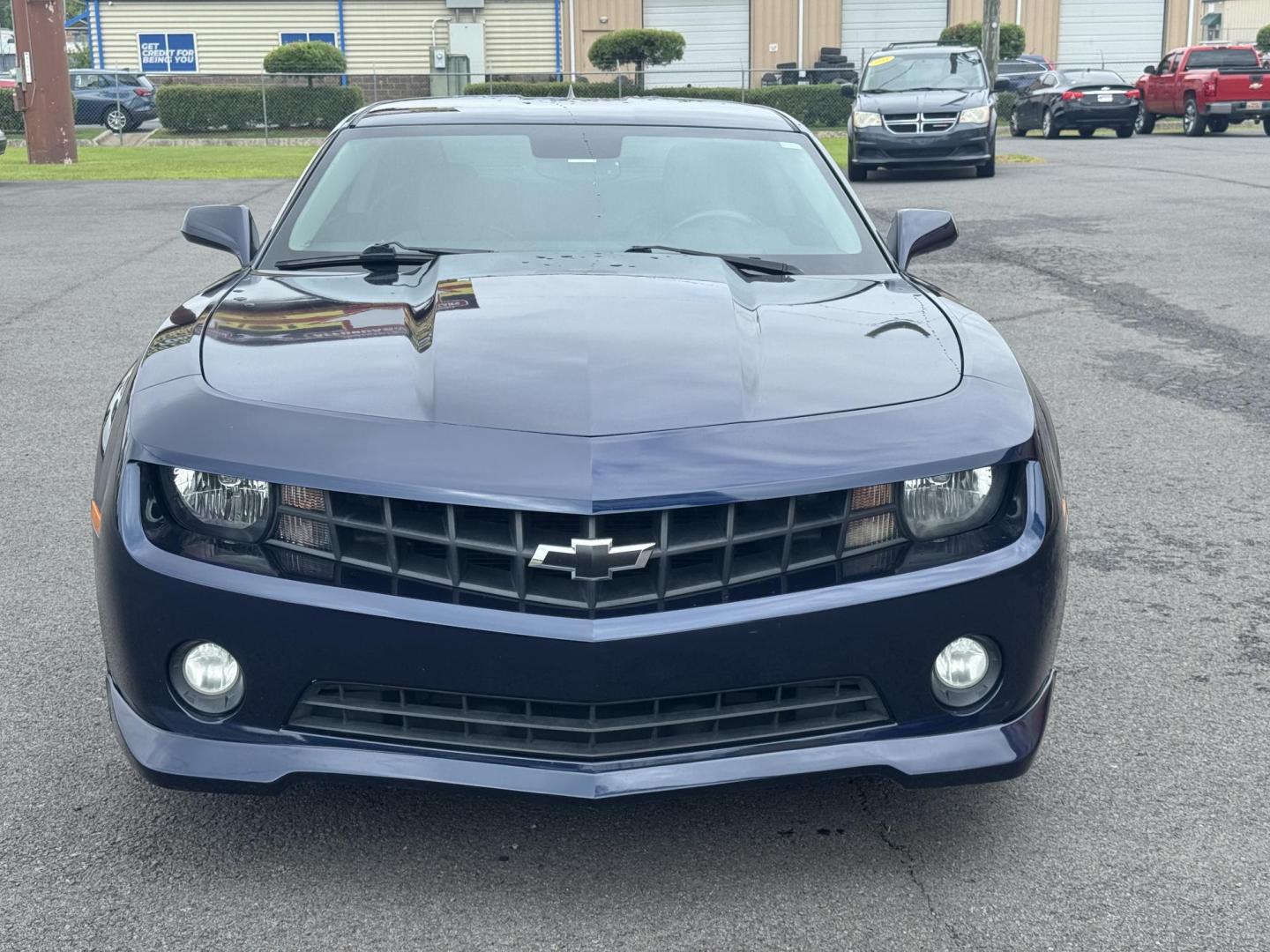 2011 Blue Chevrolet Camaro (2G1FC1ED3B9) with an V6, 3.6 Liter engine, Automatic, 6-Spd w/Overdrive and TAPshift transmission, located at 8008 Warden Rd, Sherwood, AR, 72120, (501) 801-6100, 34.830078, -92.186684 - Photo#2
