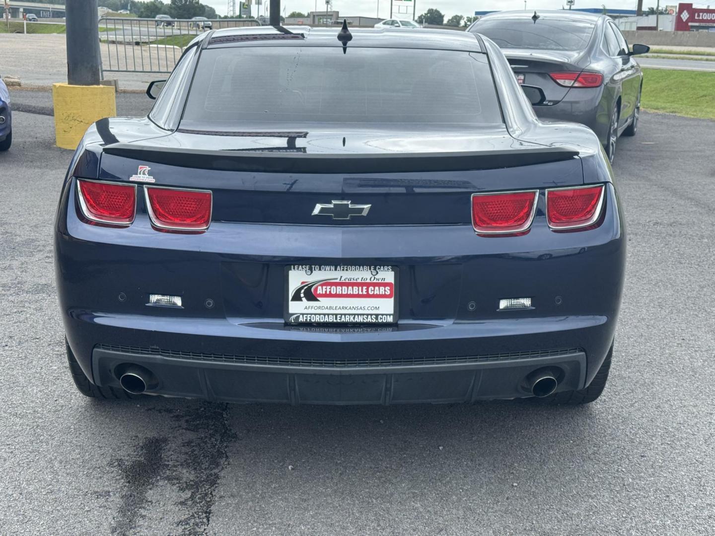 2011 Blue Chevrolet Camaro (2G1FC1ED3B9) with an V6, 3.6 Liter engine, Automatic, 6-Spd w/Overdrive and TAPshift transmission, located at 8008 Warden Rd, Sherwood, AR, 72120, (501) 801-6100, 34.830078, -92.186684 - Photo#6