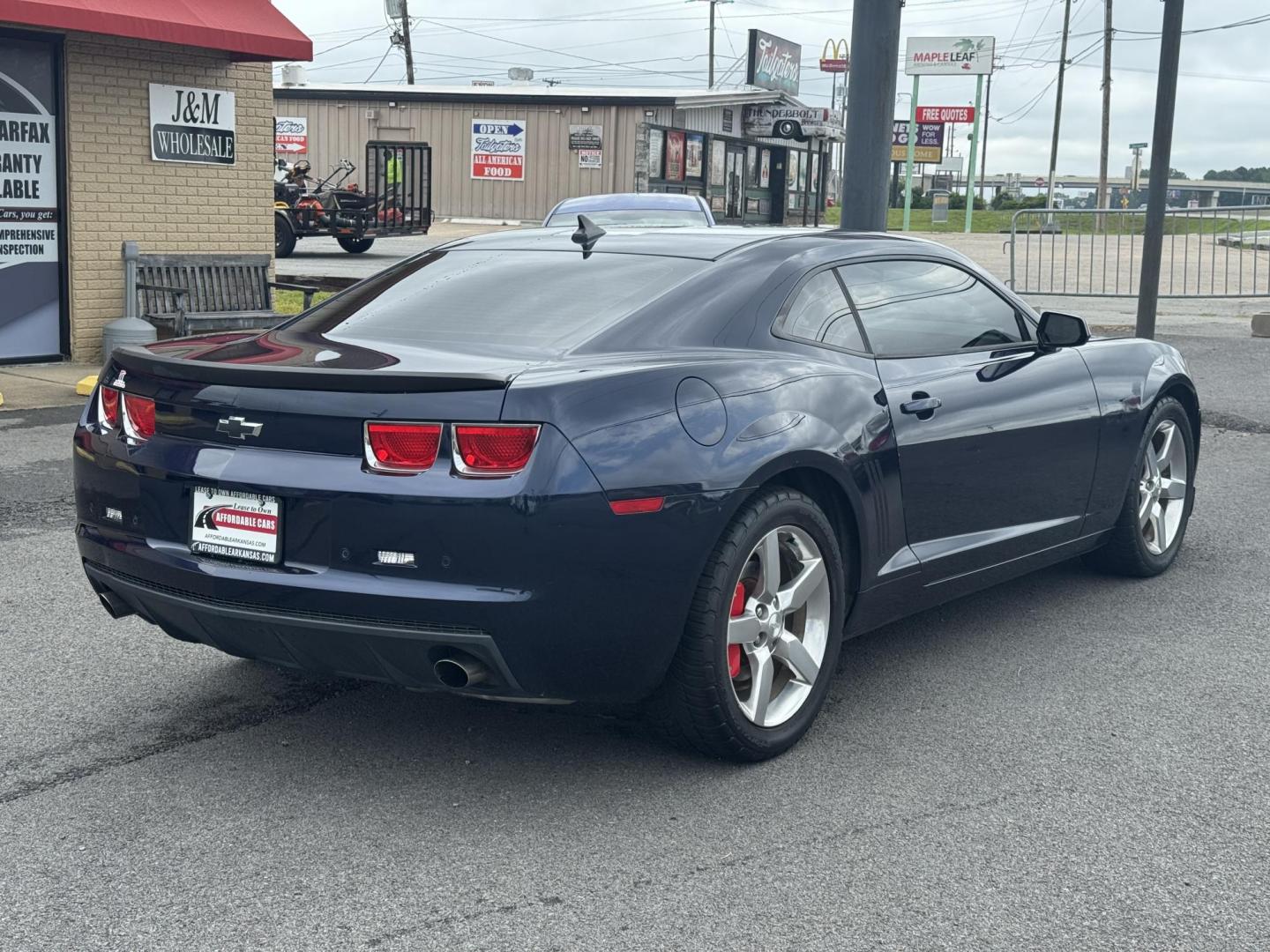 2011 Blue Chevrolet Camaro (2G1FC1ED3B9) with an V6, 3.6 Liter engine, Automatic, 6-Spd w/Overdrive and TAPshift transmission, located at 8008 Warden Rd, Sherwood, AR, 72120, (501) 801-6100, 34.830078, -92.186684 - Photo#7