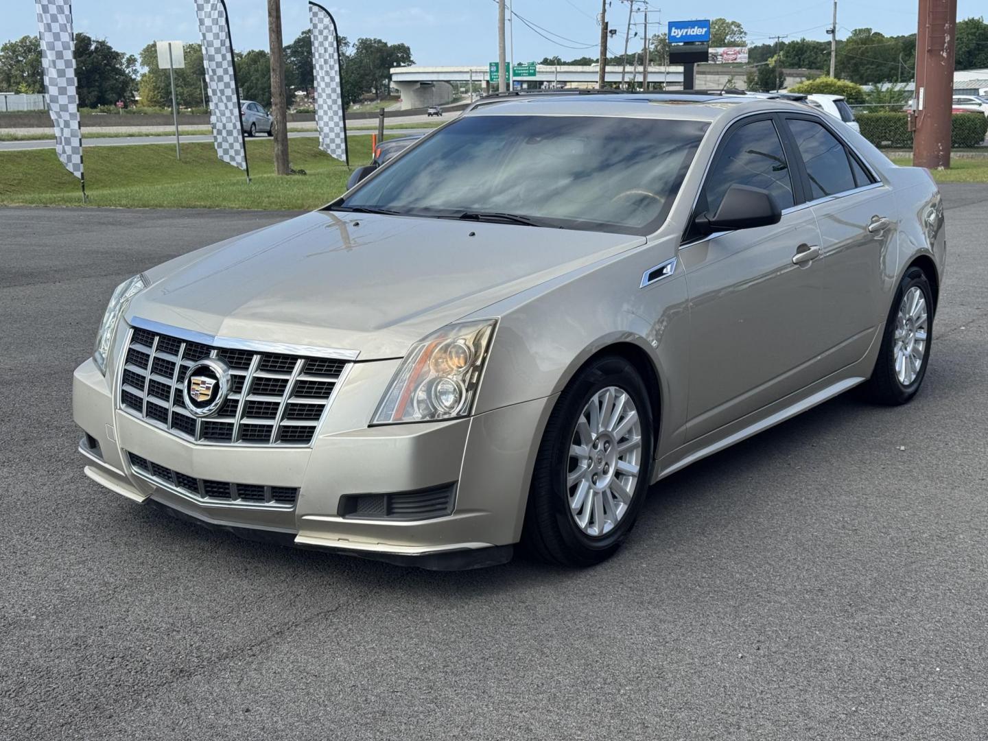 2013 Gold Cadillac CTS (1G6DE5E5XD0) with an V6, 3.0 Liter engine, Automatic, 6-Spd transmission, located at 8008 Warden Rd, Sherwood, AR, 72120, (501) 801-6100, 34.830078, -92.186684 - Photo#3