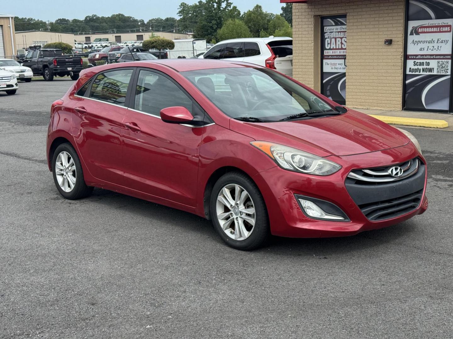 2015 Red Hyundai Elantra GT (KMHD35LH4FU) with an 4-Cyl, 2.0 Liter engine, Auto, 6-Spd w/Shiftronic transmission, located at 8008 Warden Rd, Sherwood, AR, 72120, (501) 801-6100, 34.830078, -92.186684 - Photo#1