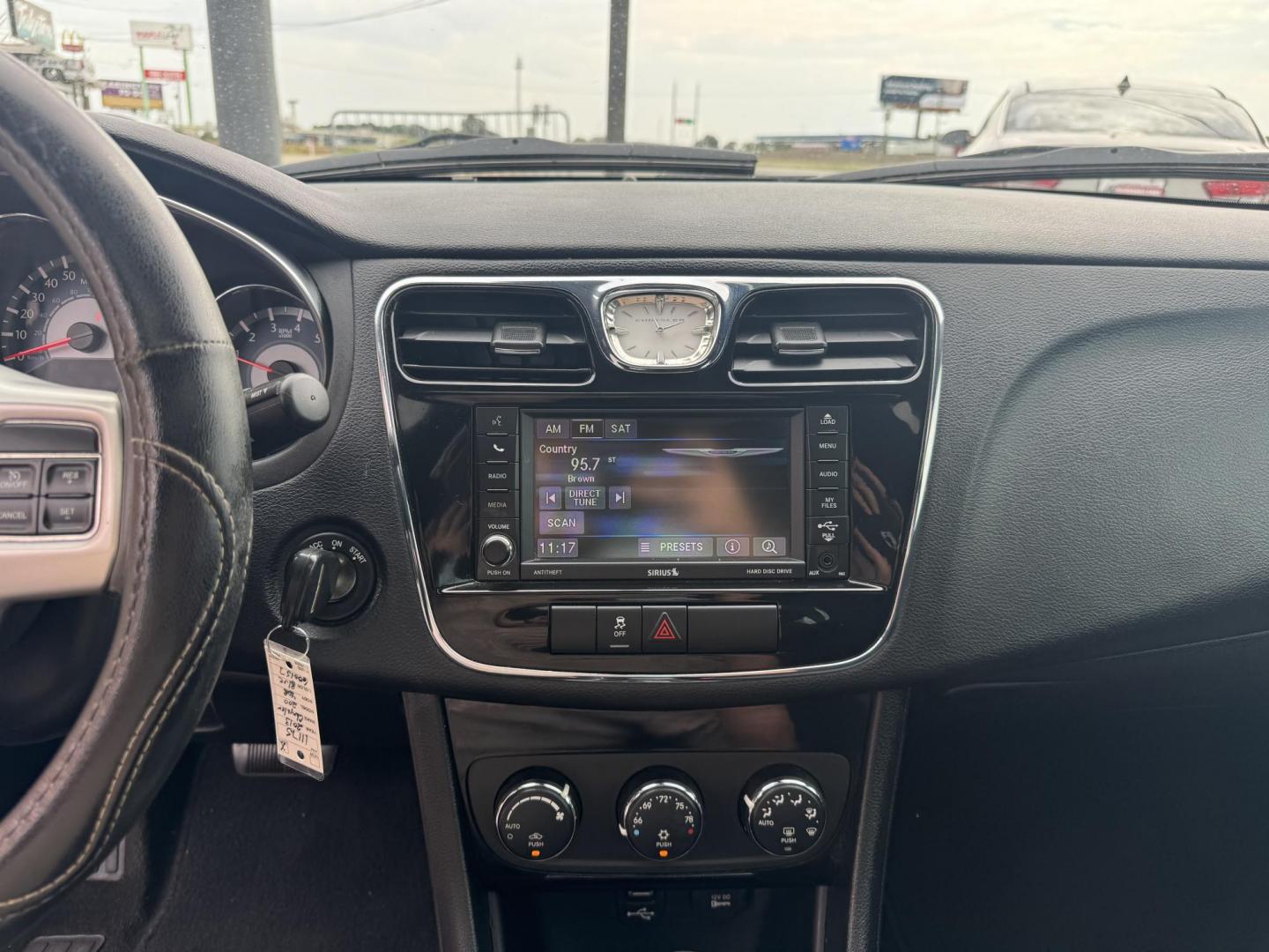 2013 Blue Chrysler 200 (1C3CCBBB2DN) with an 4-Cyl, 2.4 Liter engine, Automatic, 6-Spd w/AutoStick transmission, located at 8008 Warden Rd, Sherwood, AR, 72120, (501) 801-6100, 34.830078, -92.186684 - Photo#17