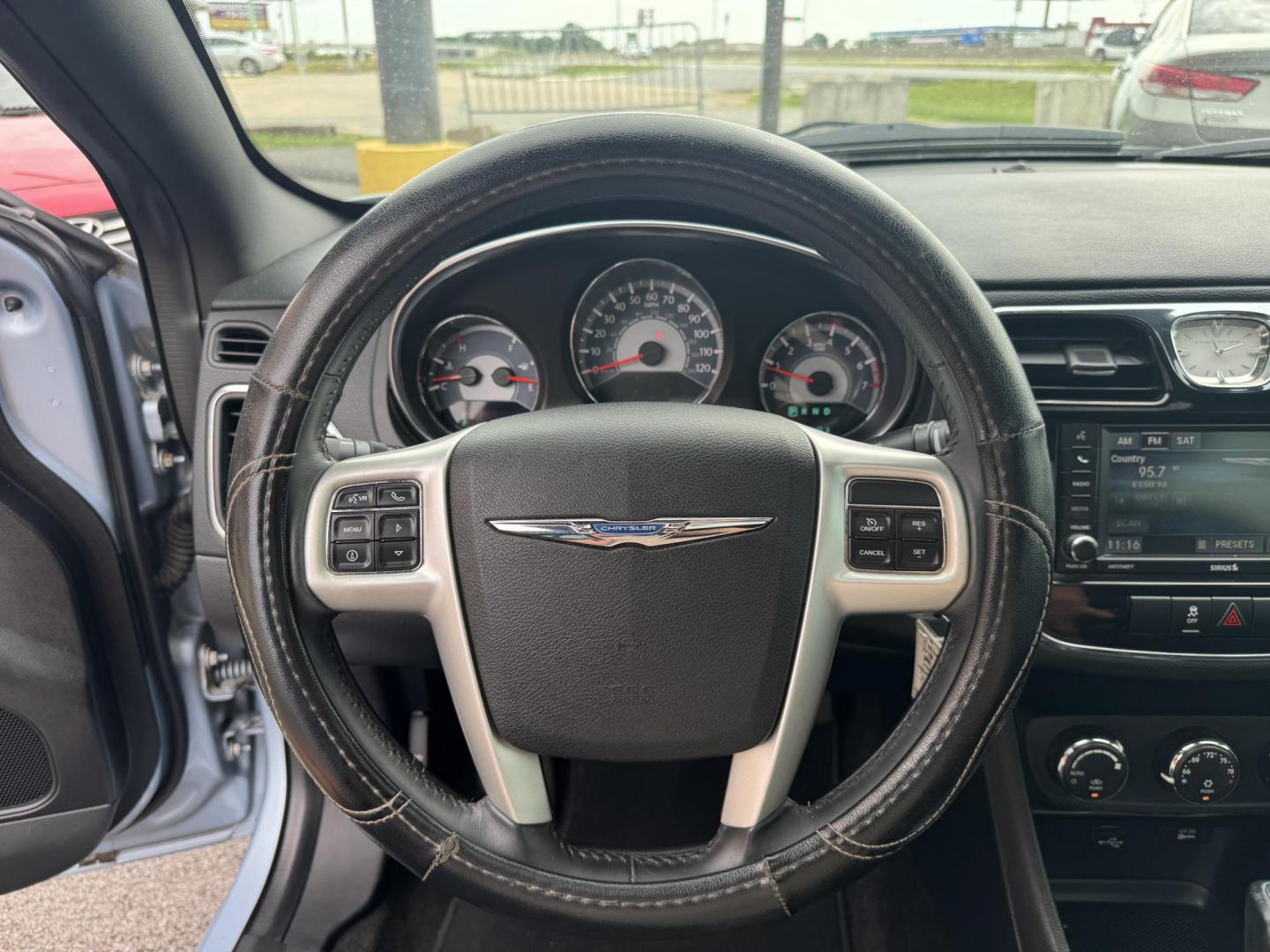 2013 Blue Chrysler 200 (1C3CCBBB2DN) with an 4-Cyl, 2.4 Liter engine, Automatic, 6-Spd w/AutoStick transmission, located at 8008 Warden Rd, Sherwood, AR, 72120, (501) 801-6100, 34.830078, -92.186684 - Photo#20