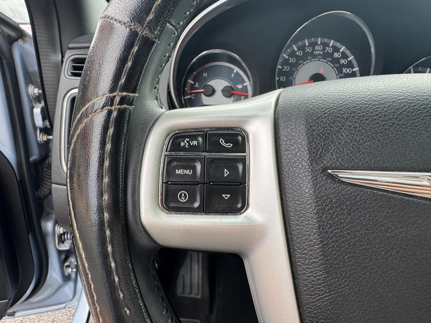 2013 Blue Chrysler 200 (1C3CCBBB2DN) with an 4-Cyl, 2.4 Liter engine, Automatic, 6-Spd w/AutoStick transmission, located at 8008 Warden Rd, Sherwood, AR, 72120, (501) 801-6100, 34.830078, -92.186684 - Photo#21