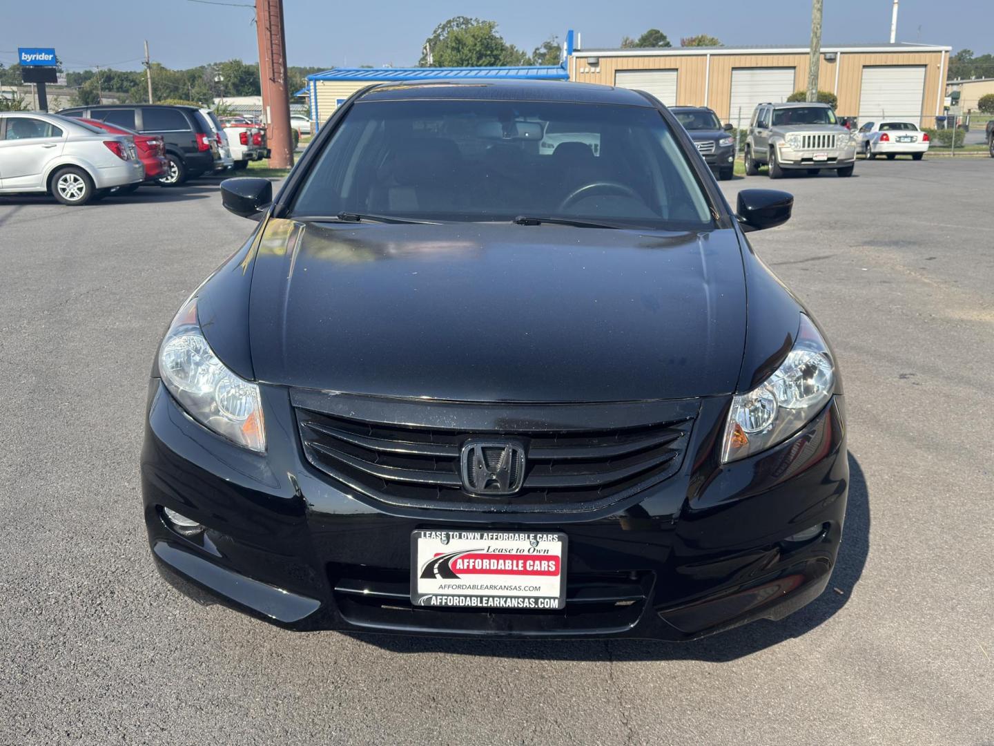 2012 Black Honda Accord (1HGCP3F89CA) with an V6, VTEC, 3.5 Liter engine, Automatic, 5-Spd transmission, located at 8008 Warden Rd, Sherwood, AR, 72120, (501) 801-6100, 34.830078, -92.186684 - Photo#2