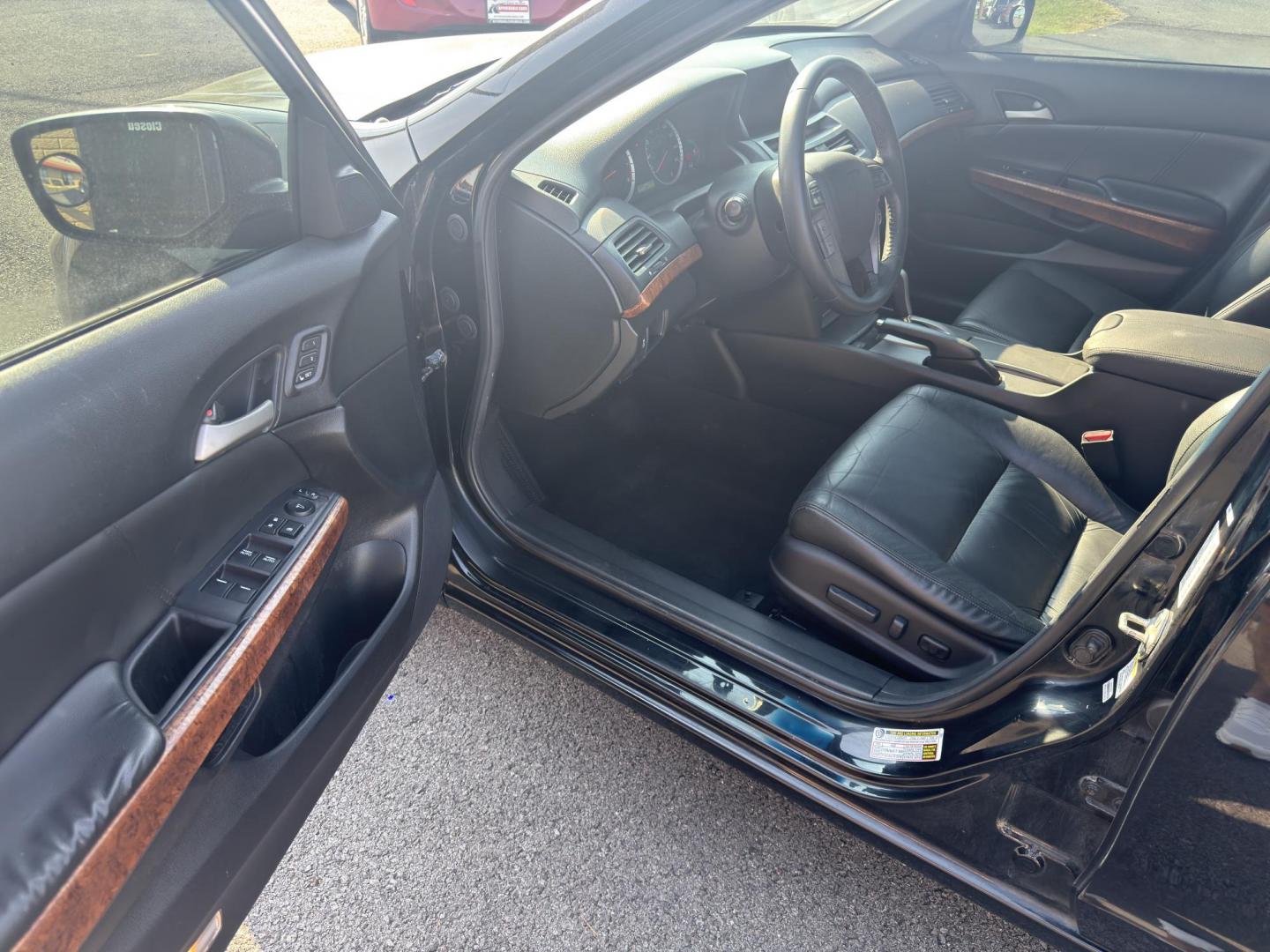 2012 Black Honda Accord (1HGCP3F89CA) with an V6, VTEC, 3.5 Liter engine, Automatic, 5-Spd transmission, located at 8008 Warden Rd, Sherwood, AR, 72120, (501) 801-6100, 34.830078, -92.186684 - Photo#11