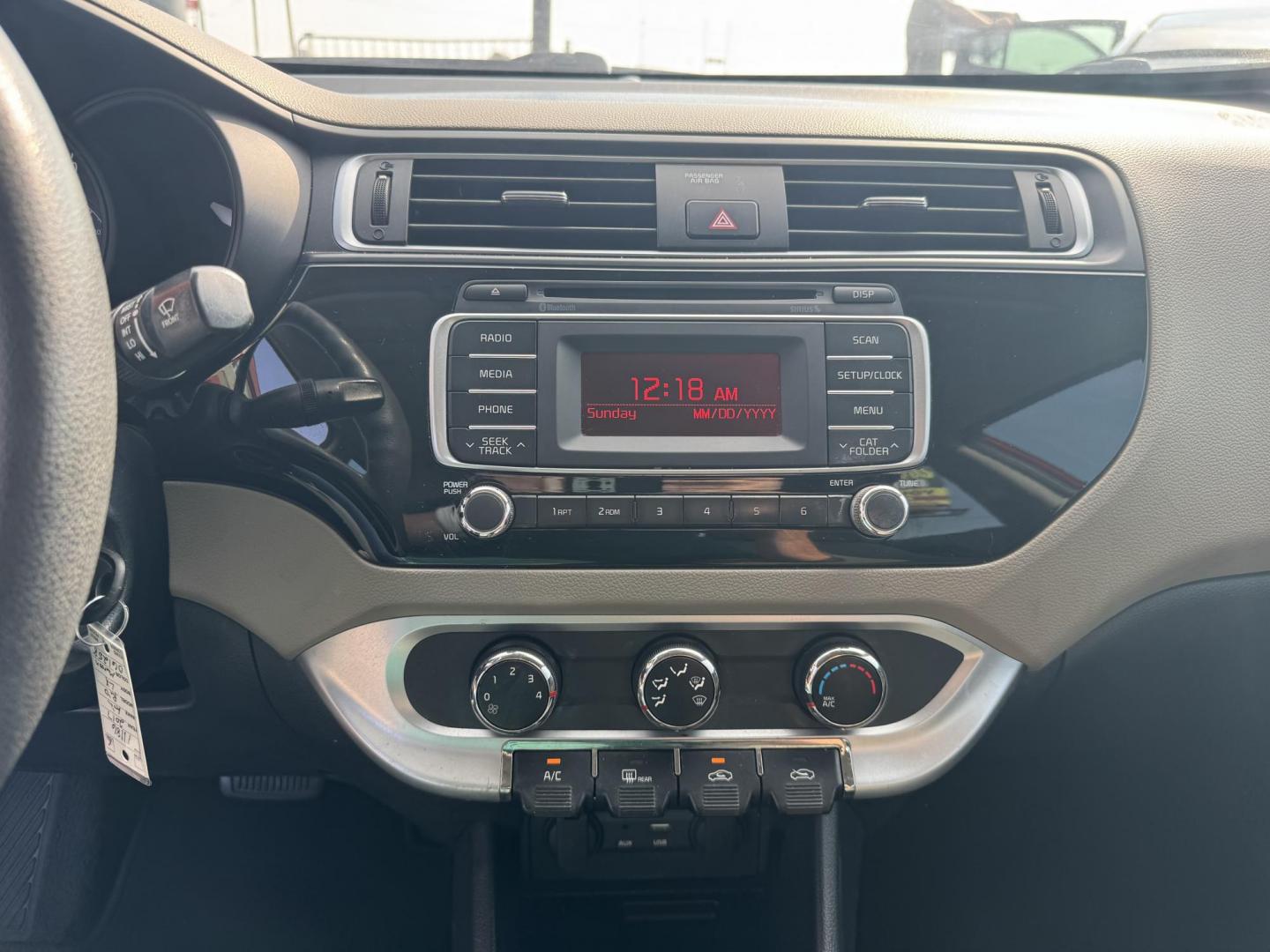 2017 Maroon Kia Rio (KNADM4A37H6) with an 4-Cyl, 1.6 Liter engine, Automatic, 6-Spd transmission, located at 8008 Warden Rd, Sherwood, AR, 72120, (501) 801-6100, 34.830078, -92.186684 - Photo#13