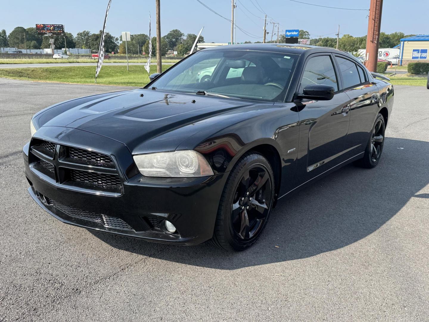 2014 Black Dodge Charger (2C3CDXCT3EH) with an V8, HEMI, 5.7 Liter engine, Automatic, 5-Spd transmission, located at 8008 Warden Rd, Sherwood, AR, 72120, (501) 801-6100, 34.830078, -92.186684 - Photo#3