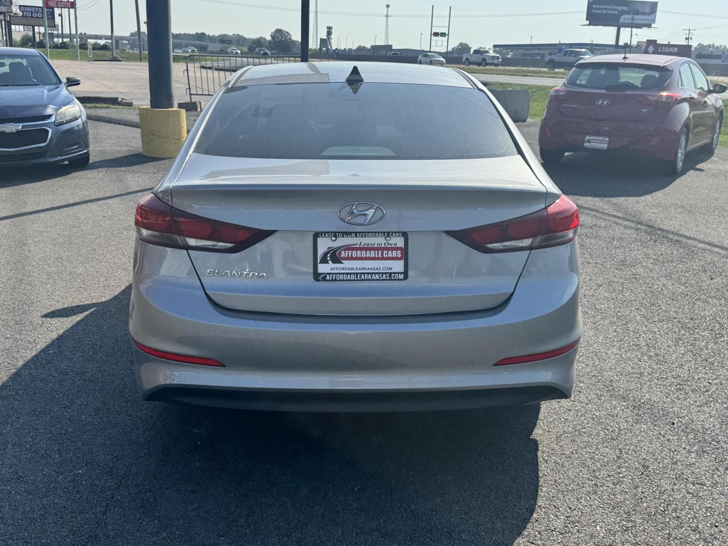 2017 Silver Hyundai Elantra (5NPD84LF3HH) with an 4-Cyl, 2.0 Liter engine, Auto, 6-Spd Shiftronic transmission, located at 8008 Warden Rd, Sherwood, AR, 72120, (501) 801-6100, 34.830078, -92.186684 - Photo#6