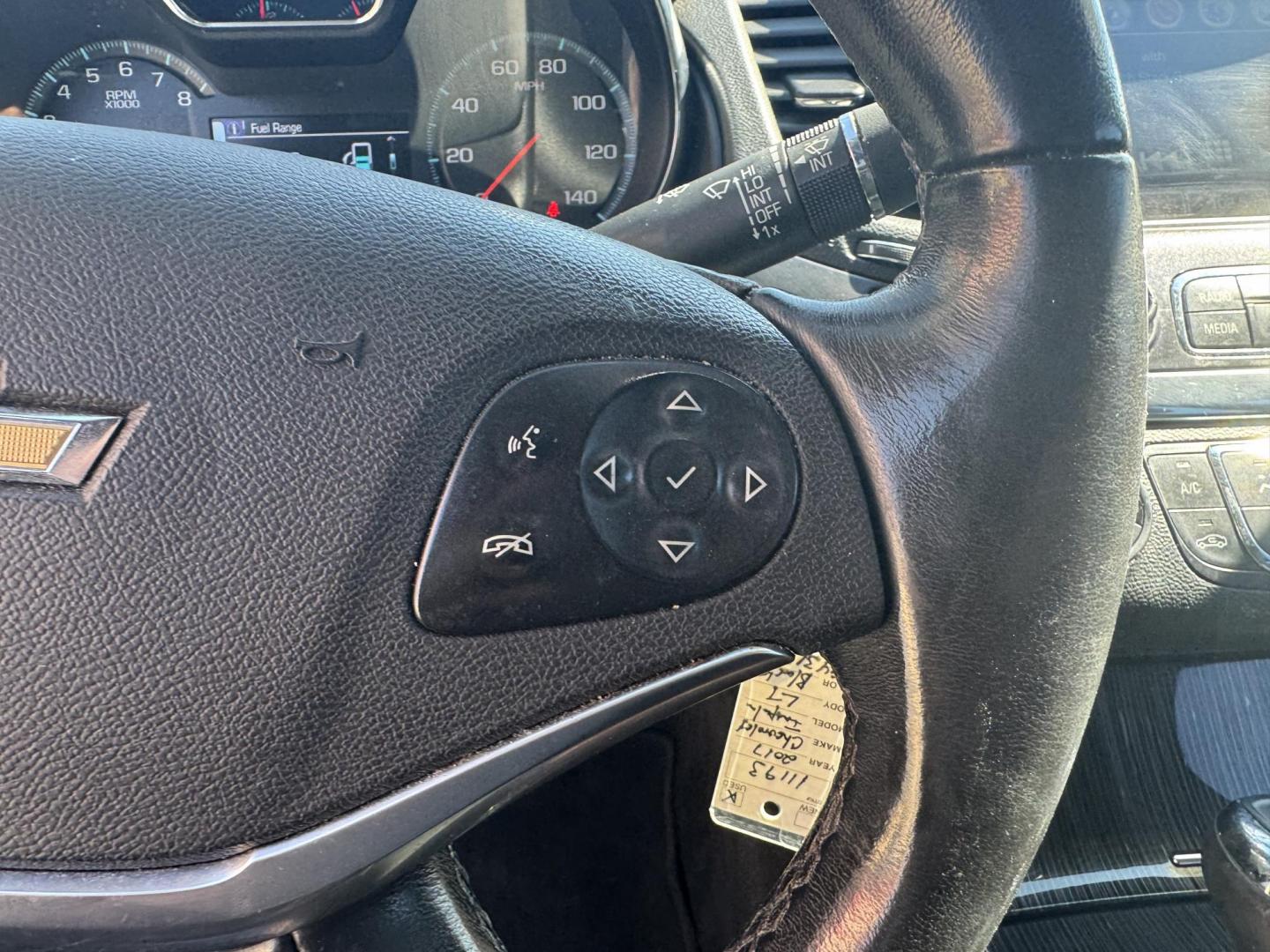 2017 Black Chevrolet Impala (1G1105S34HU) with an V6, 3.6 Liter engine, Auto, 6-Spd Overdrive transmission, located at 8008 Warden Rd, Sherwood, AR, 72120, (501) 801-6100, 34.830078, -92.186684 - Photo#14