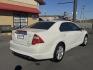 2012 White Ford Fusion (3FAHP0JG5CR) with an 4-Cyl, 2.5 Liter engine, Automatic, 6-Spd w/SelectShift transmission, located at 8008 Warden Rd, Sherwood, AR, 72120, (501) 801-6100, 34.830078, -92.186684 - Photo#7