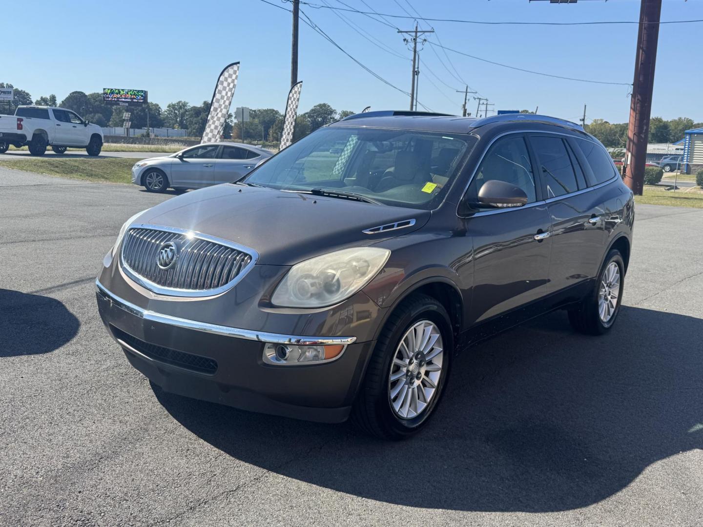 2012 Brown Buick Enclave (5GAKRCED9CJ) with an V6, 3.6 Liter engine, Auto, 6-Spd Overdrive transmission, located at 8008 Warden Rd, Sherwood, AR, 72120, (501) 801-6100, 34.830078, -92.186684 - Photo#3