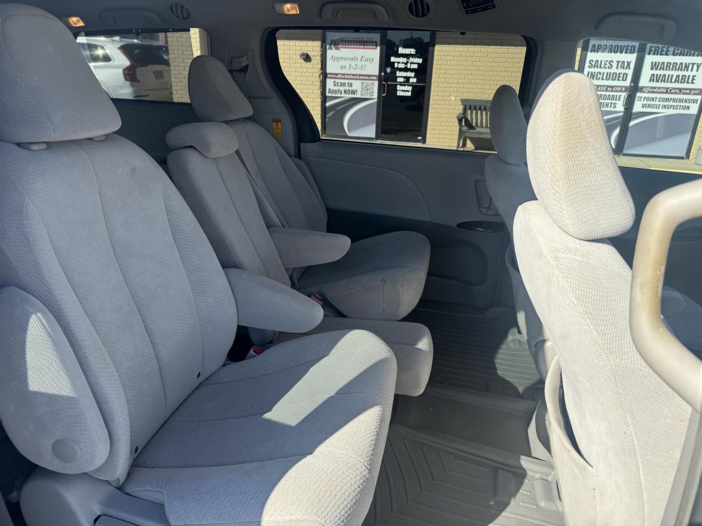 2014 Blue Toyota Sienna (5TDKK3DC0ES) with an V6, 3.5 Liter engine, Automatic, 6-Spd transmission, located at 8008 Warden Rd, Sherwood, AR, 72120, (501) 801-6100, 34.830078, -92.186684 - Photo#9