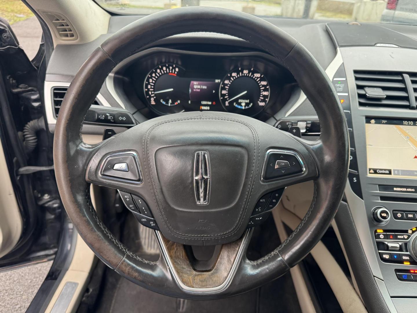 2017 Black Lincoln MKZ (3LN6L5E93HR) with an 4-Cyl, EcoBoost, 2.0L engine, Auto, 6-Spd SelectShift transmission, located at 8008 Warden Rd, Sherwood, AR, 72120, (501) 801-6100, 34.830078, -92.186684 - Photo#14