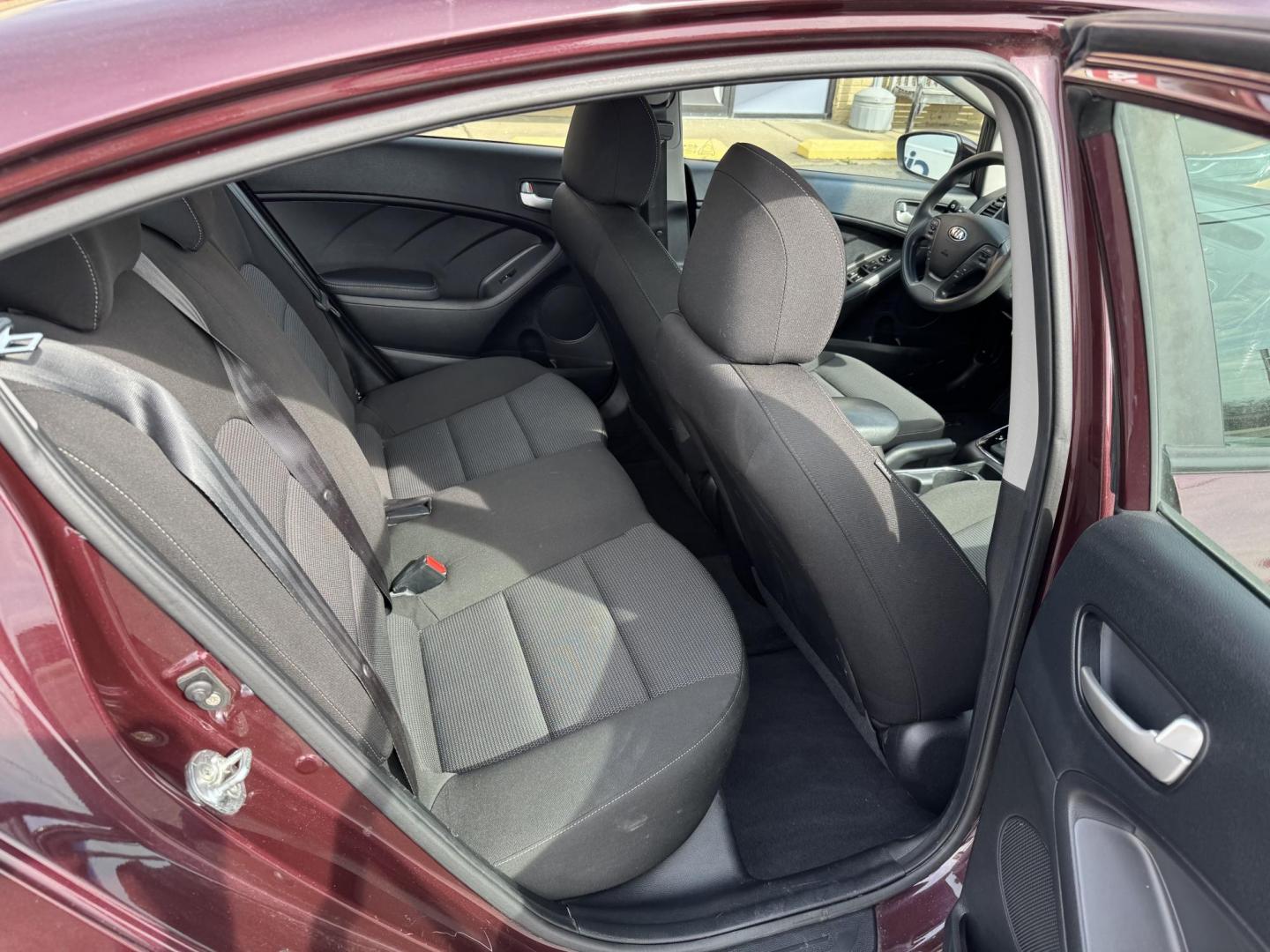 2017 Maroon Kia Forte (3KPFK4A72HE) with an 4-Cyl, 2.0 Liter engine, Automatic, 6-Spd transmission, located at 8008 Warden Rd, Sherwood, AR, 72120, (501) 801-6100, 34.830078, -92.186684 - Photo#9