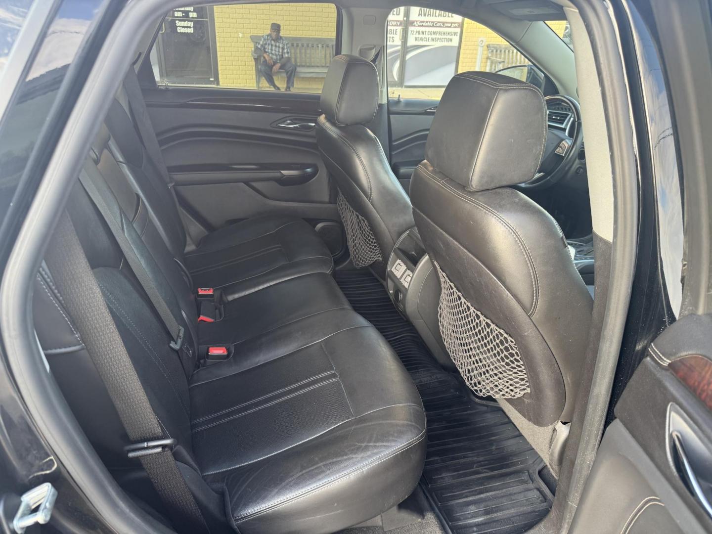 2012 Black Cadillac SRX (3GYFNAE38CS) with an V6, Flex Fuel, 3.6 Liter engine, Auto, 6-Spd w/TAPshift transmission, located at 8008 Warden Rd, Sherwood, AR, 72120, (501) 801-6100, 34.830078, -92.186684 - Photo#9