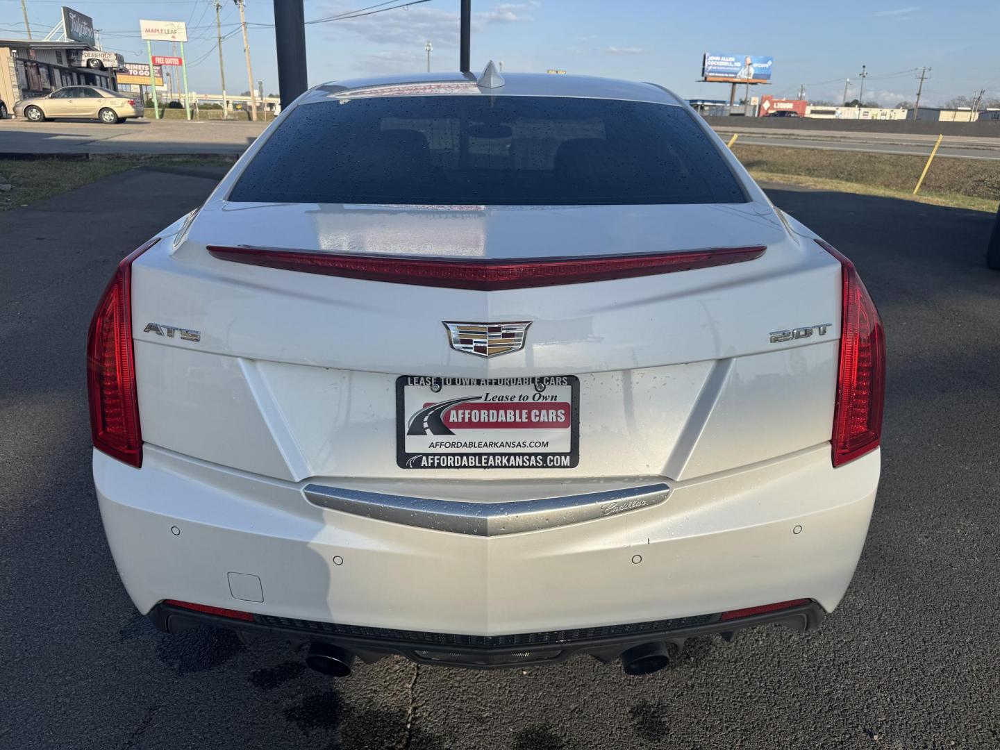 2017 White Cadillac ATS (1G6AB5RX4H0) with an 4-Cyl, Turbo, 2.0 Liter engine, Automatic, 8-Spd transmission, located at 8008 Warden Rd, Sherwood, AR, 72120, (501) 801-6100, 34.830078, -92.186684 - Photo#6