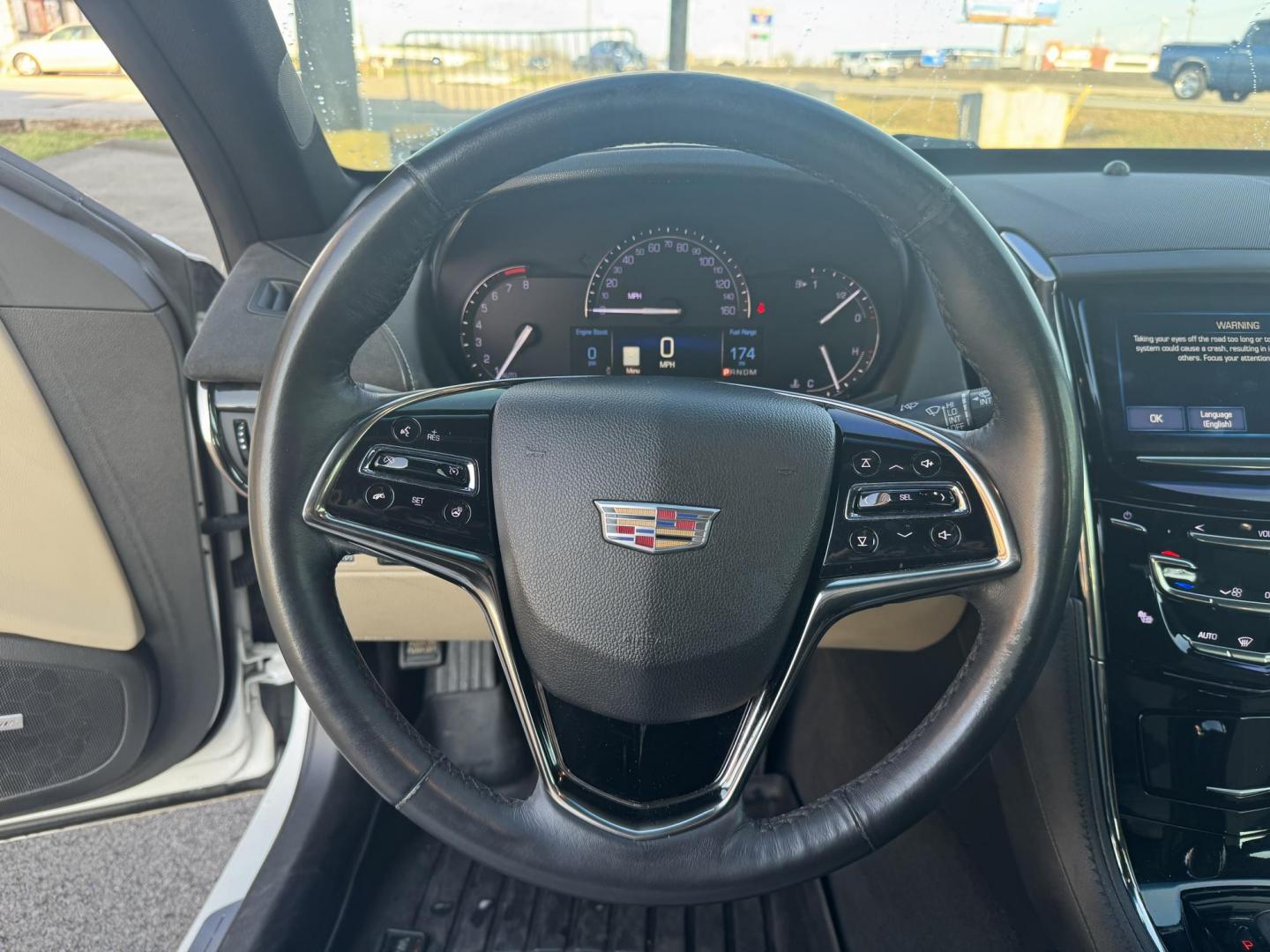 2017 White Cadillac ATS (1G6AB5RX4H0) with an 4-Cyl, Turbo, 2.0 Liter engine, Automatic, 8-Spd transmission, located at 8008 Warden Rd, Sherwood, AR, 72120, (501) 801-6100, 34.830078, -92.186684 - Photo#15