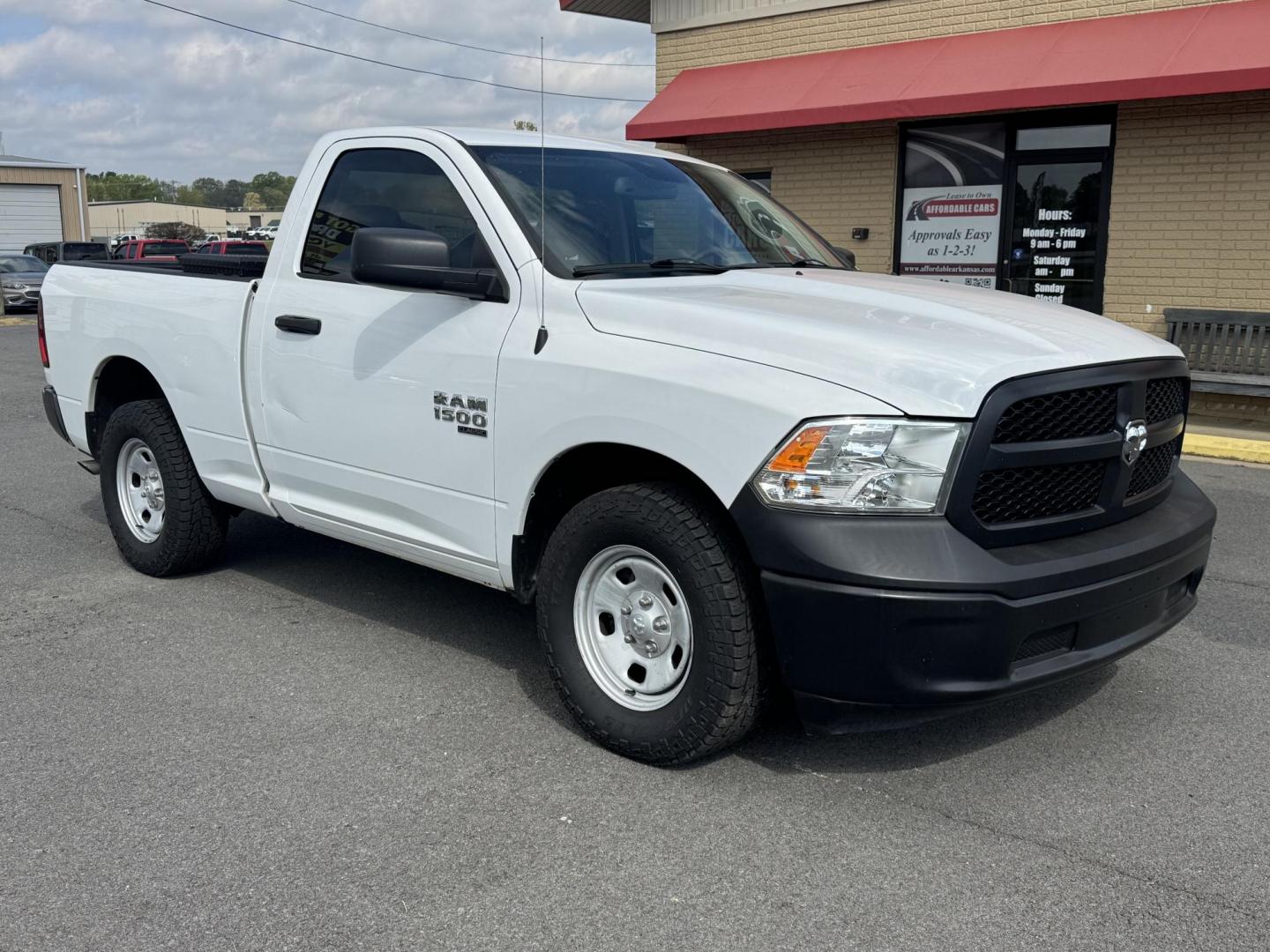 2020 White Ram 1500 Classic Regular Cab (3C6JR6AG1LG) with an V6, Flex Fuel, 3.6 Liter engine, Automatic, 8-Spd transmission, located at 8008 Warden Rd, Sherwood, AR, 72120, (501) 801-6100, 34.830078, -92.186684 - Photo#1