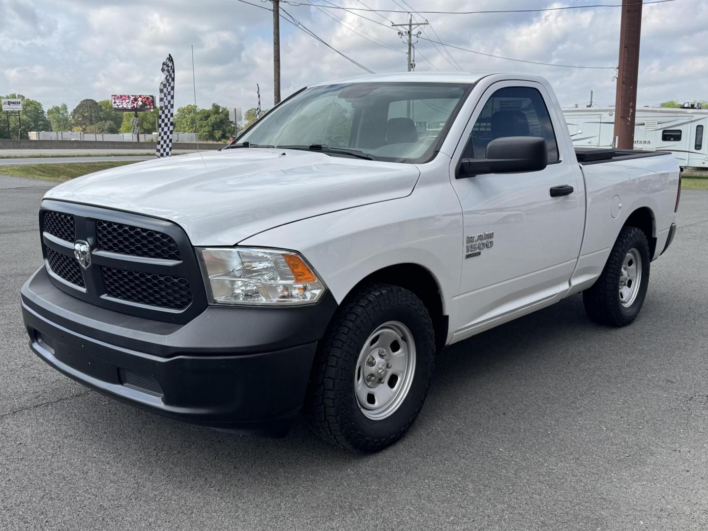 2020 White Ram 1500 Classic Regular Cab (3C6JR6AG1LG) with an V6, Flex Fuel, 3.6 Liter engine, Automatic, 8-Spd transmission, located at 8008 Warden Rd, Sherwood, AR, 72120, (501) 801-6100, 34.830078, -92.186684 - Photo#3