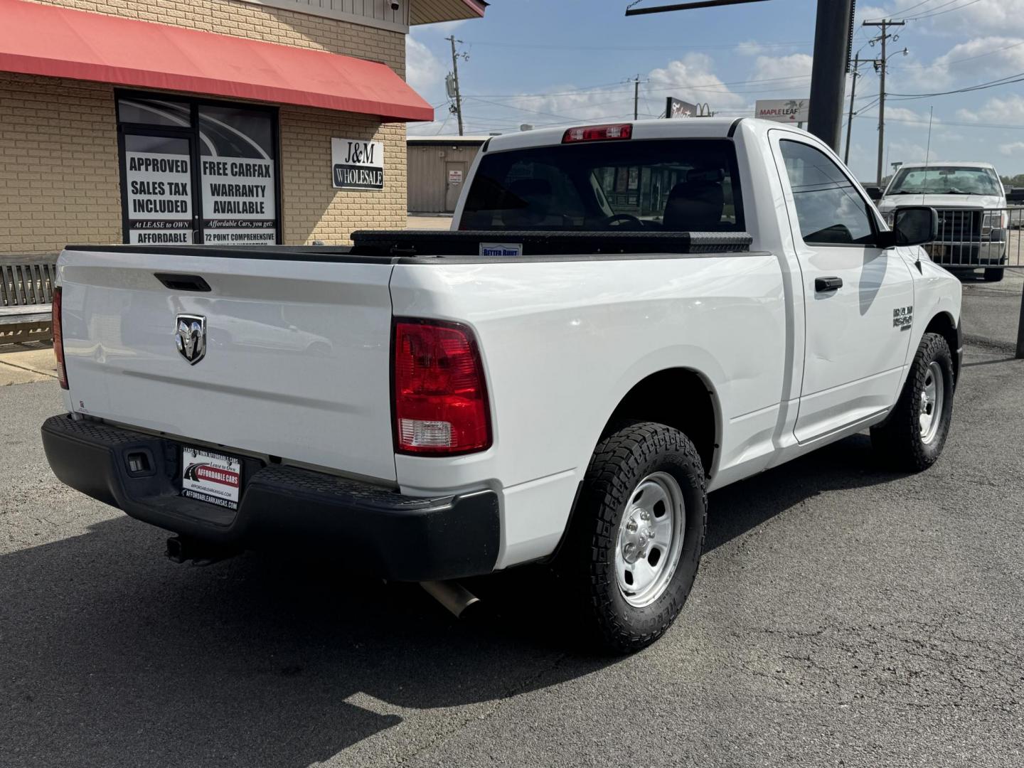 2020 White Ram 1500 Classic Regular Cab (3C6JR6AG1LG) with an V6, Flex Fuel, 3.6 Liter engine, Automatic, 8-Spd transmission, located at 8008 Warden Rd, Sherwood, AR, 72120, (501) 801-6100, 34.830078, -92.186684 - Photo#7