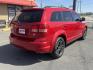 2018 Red Dodge Journey (3C4PDCAB8JT) with an 4-Cyl, 2.4 Liter engine, Automatic, 4-Spd w/AutoStick transmission, located at 8008 Warden Rd, Sherwood, AR, 72120, (501) 801-6100, 34.830078, -92.186684 - Photo#7